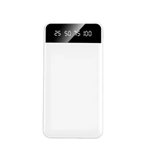 1 - AC - Portable 50,000mAh Power Bank: Dual USB, digital display, fast charging for vests, jackets & phones