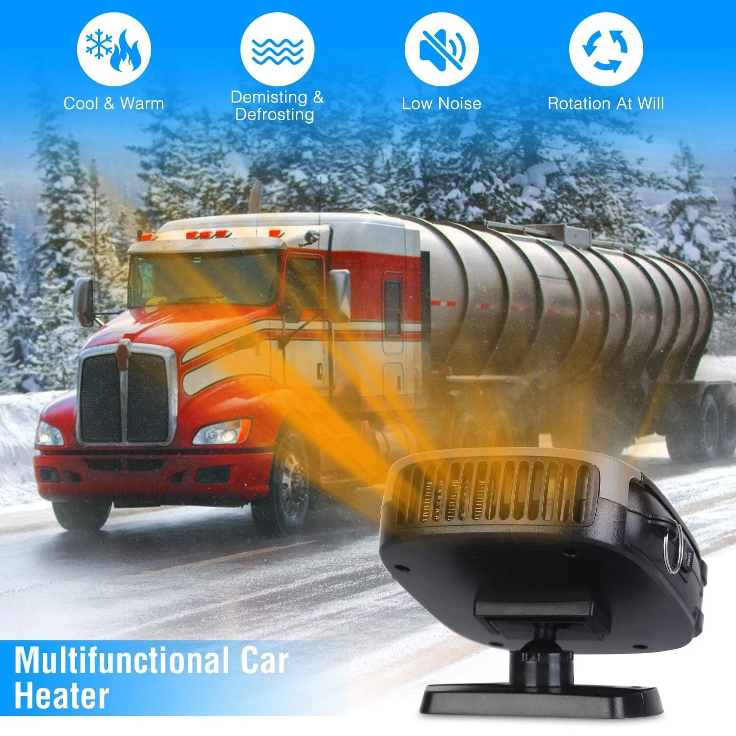 12V 150W Portable Car Auto Heater