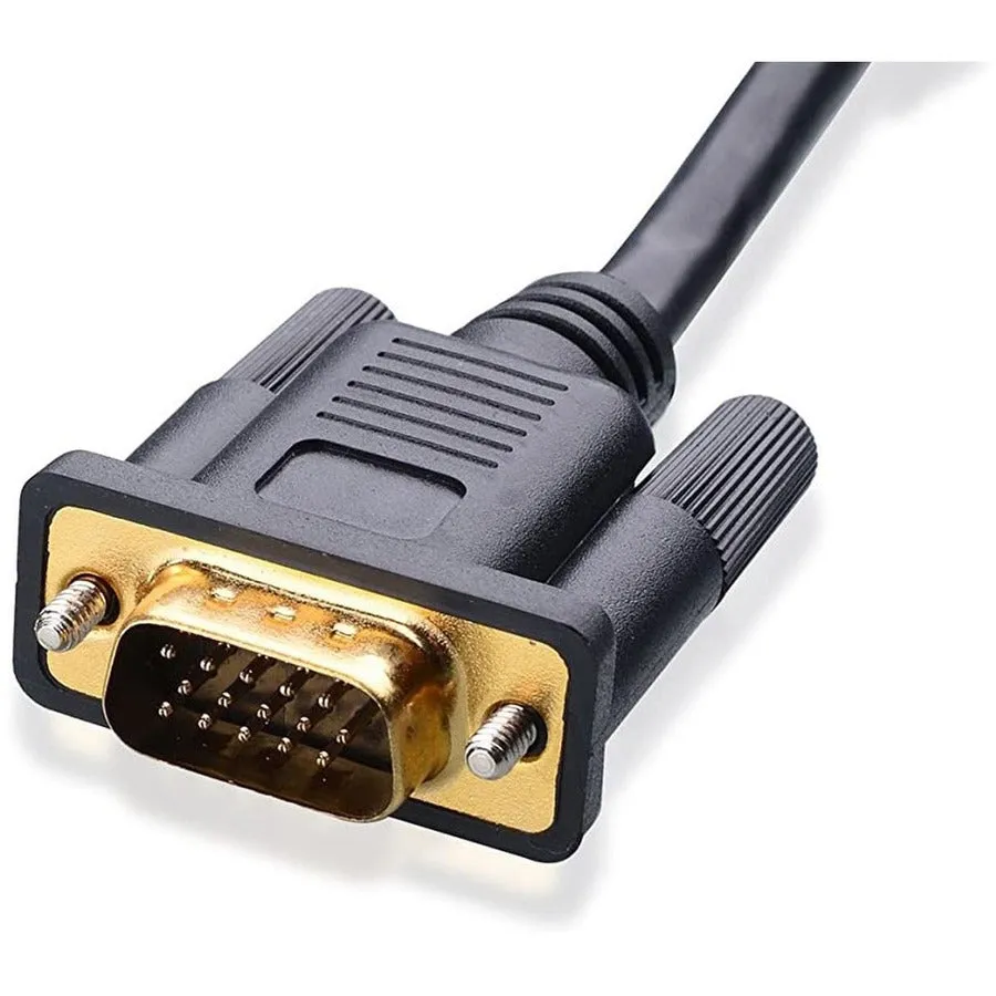 4XEM 3 ft HDMI to VGA with 3.5mm Audio 4XHDMIVGA3FT