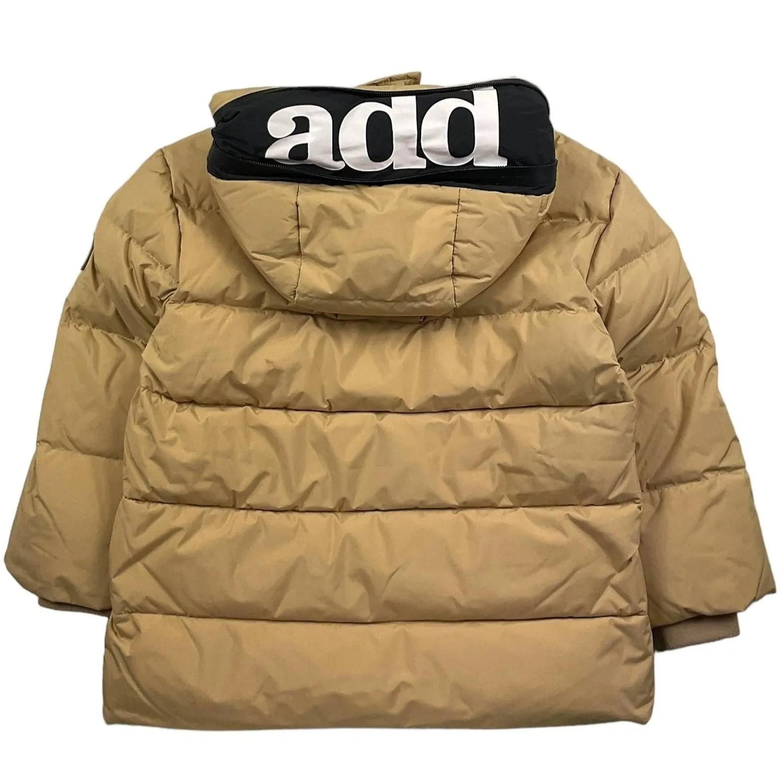 ADD Kids Down Jacket With Logo Hood