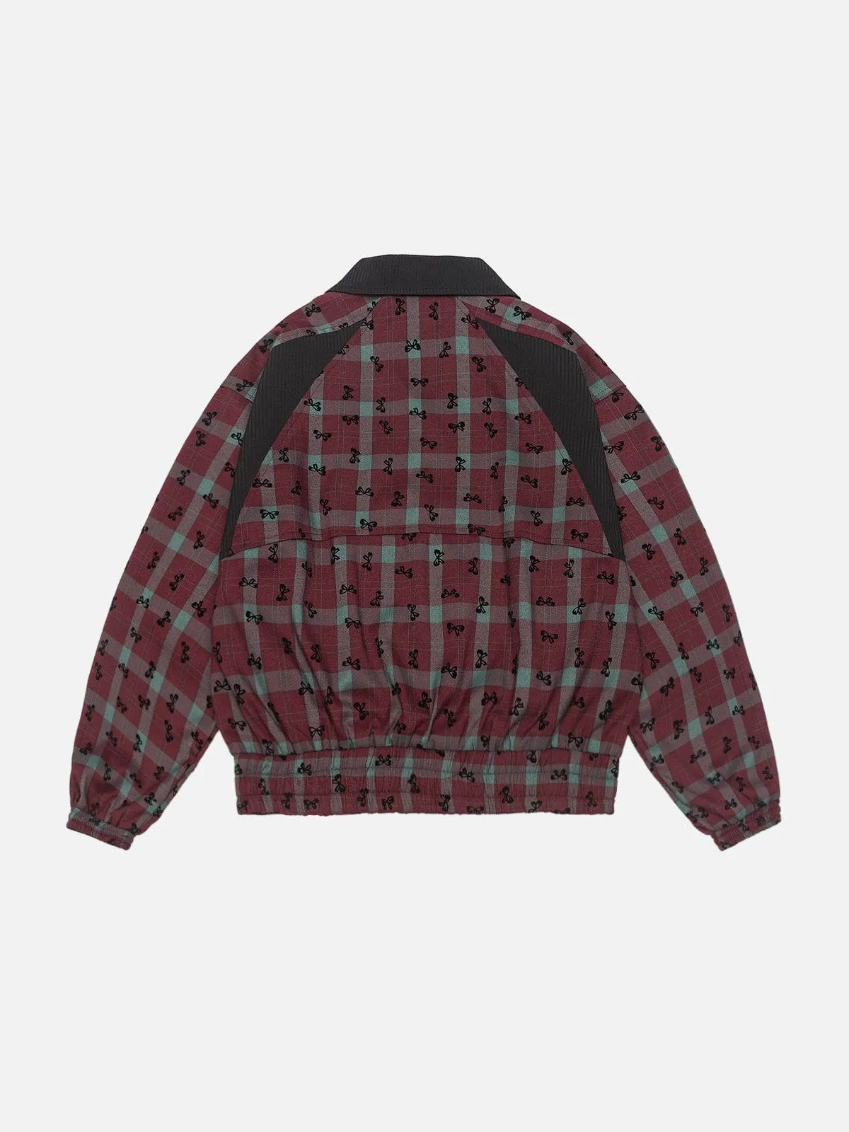 Aelfric Eden Plaid Bow Jacket