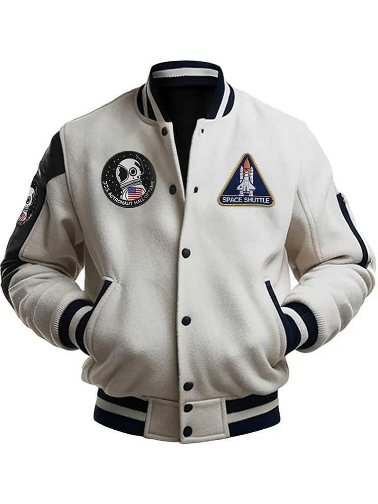 American Trend Air Force Nasa Varsity Jacket