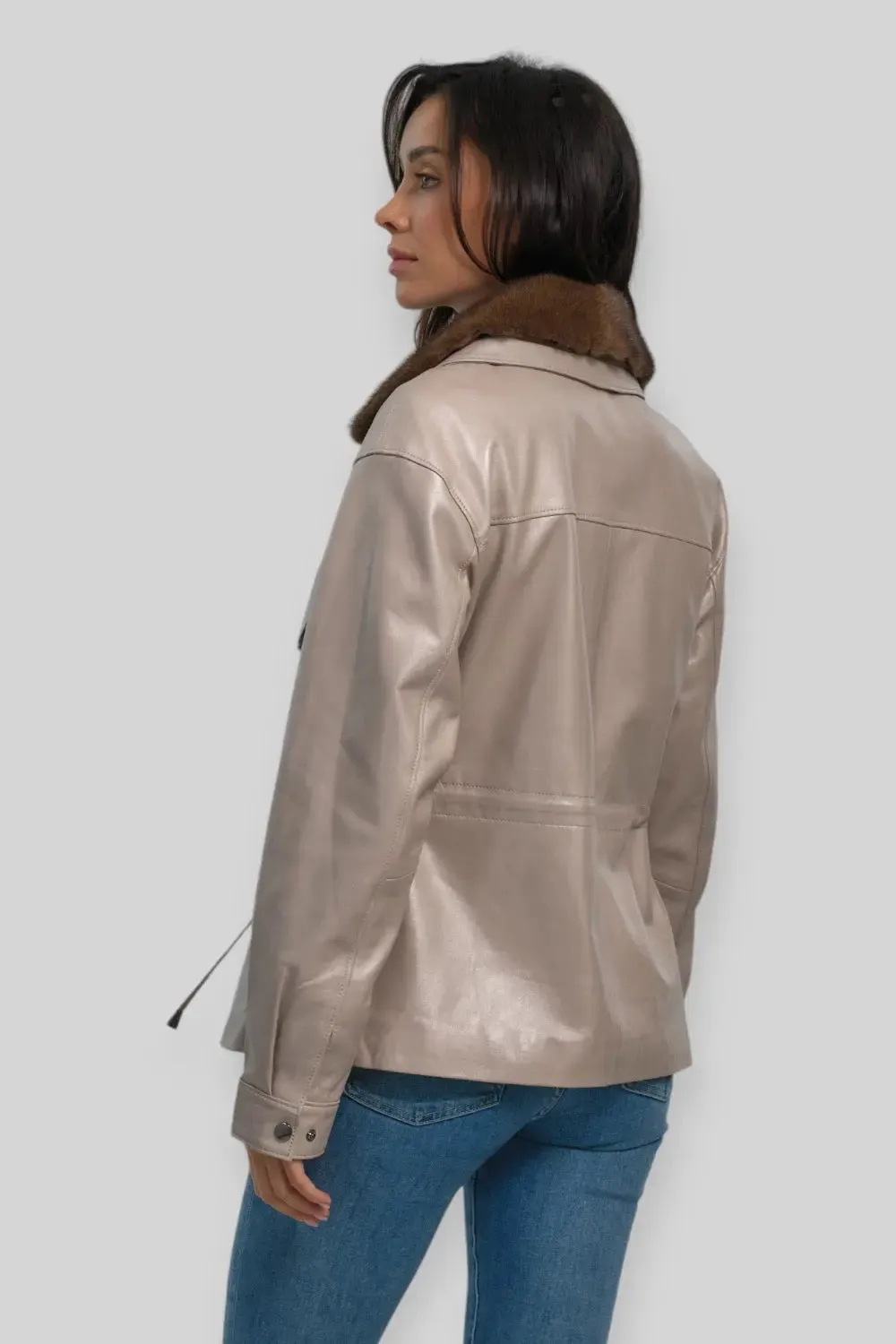 Bianca Classic Leather Jacket