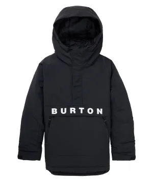 Burton Kids' Frostner 2L Anorak Jacket True Black 2024