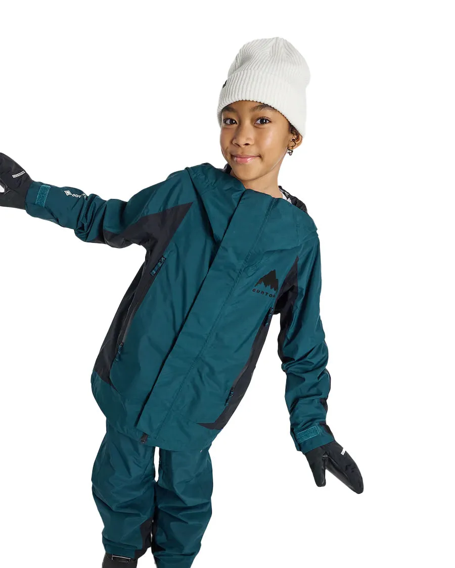 Burton Kids' Gore-Tex Shell Jacket Deep Emerald/True Black 2025