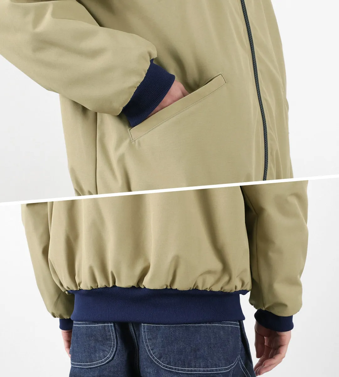 CAL O LINE / Reversible Shelled Fleece Jacket