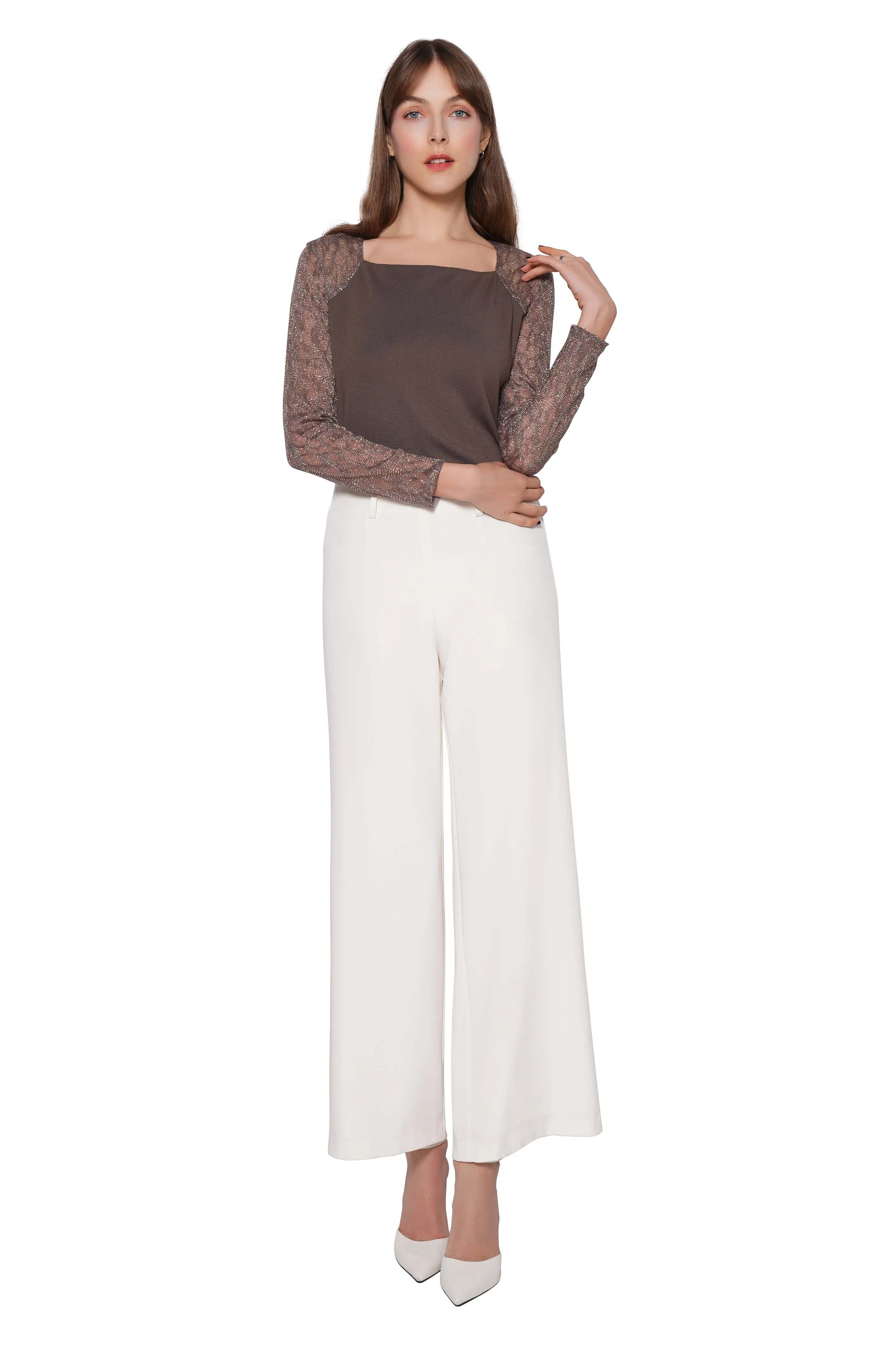 Cameron Silk Crepe Trousers