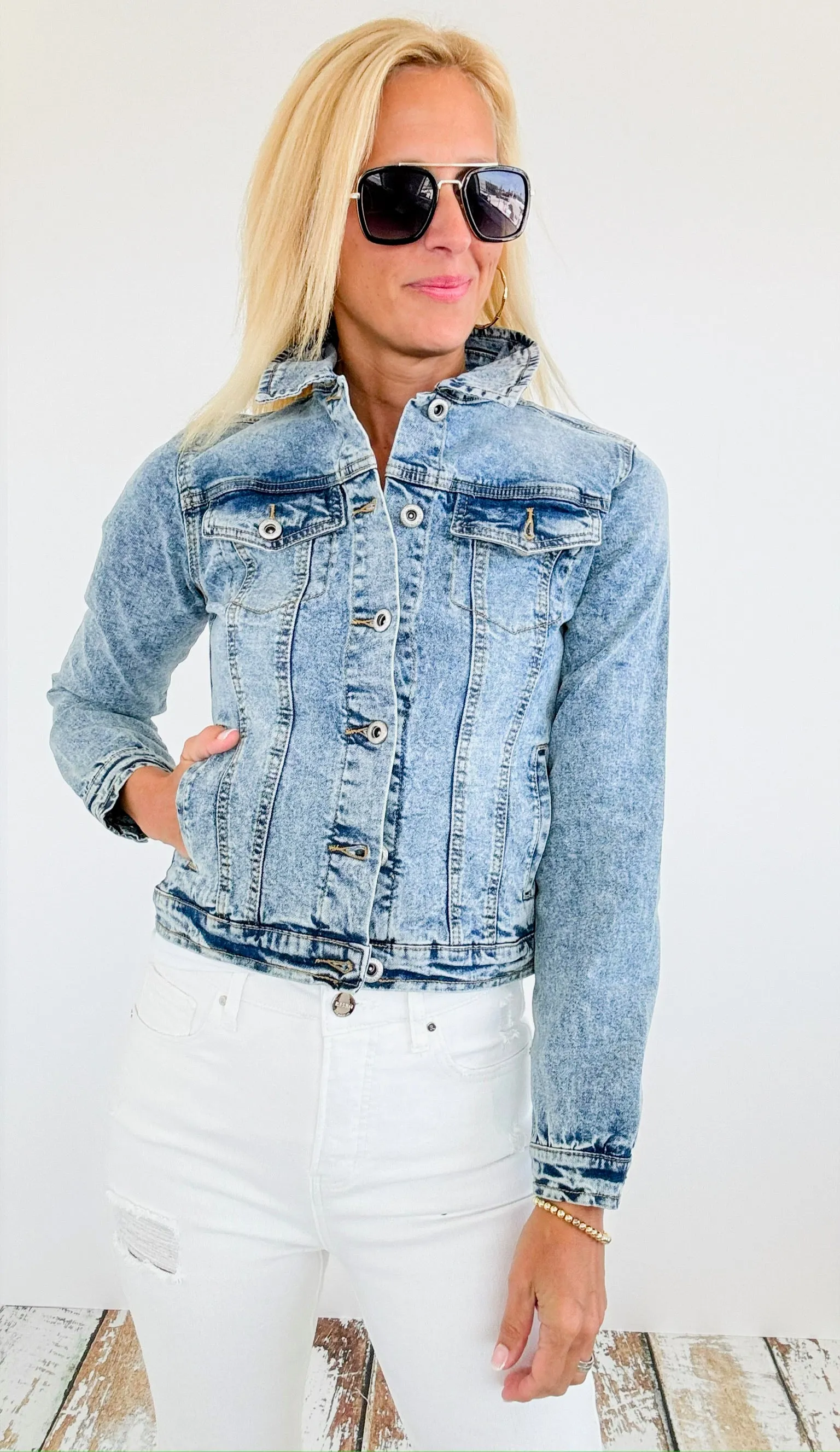 Classic Light Denim Jacket