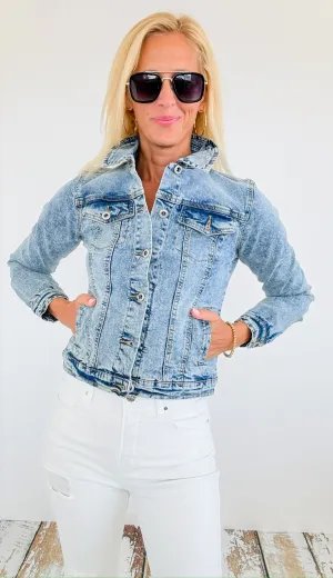 Classic Light Denim Jacket