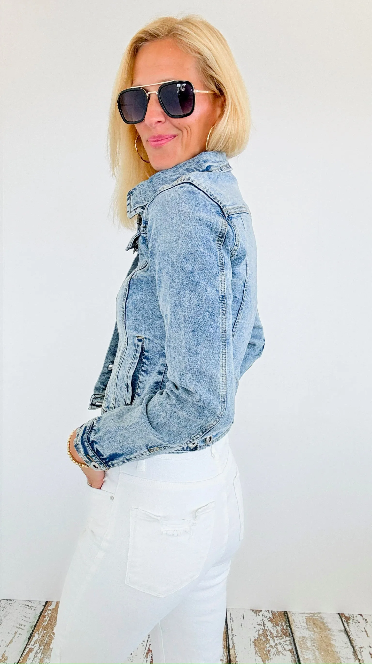 Classic Light Denim Jacket