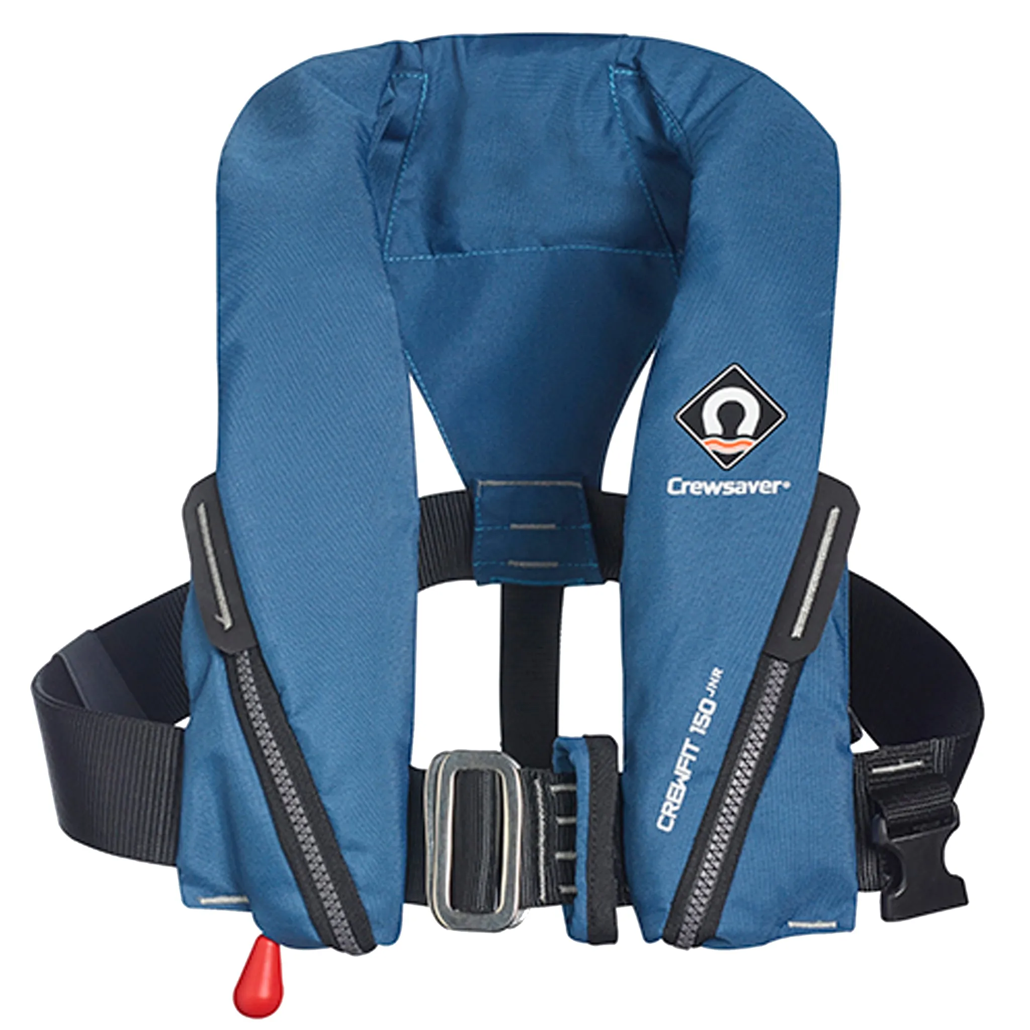 Crewsaver Crewfit Junior Auto Lifejacket Blue 150N with Harness