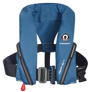 Crewsaver Crewfit Junior Auto Lifejacket Blue 150N with Harness