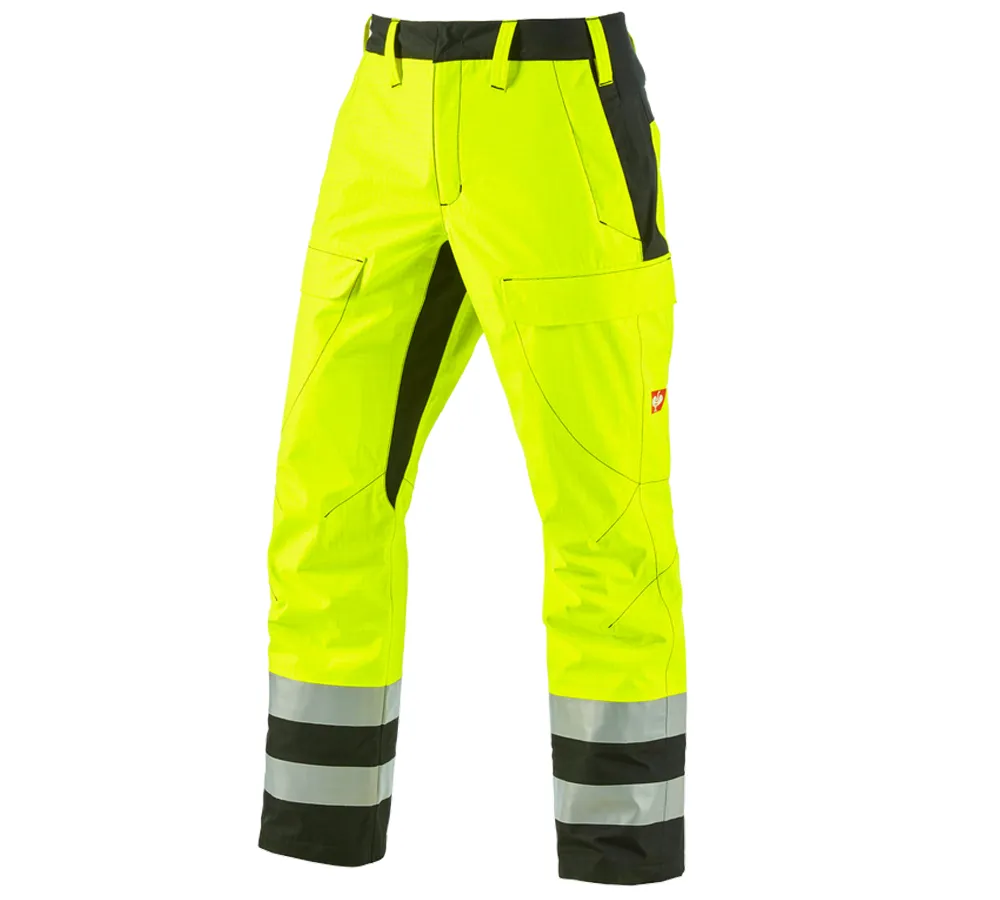 e.s. Weatherproof trousers multinorm high-vis