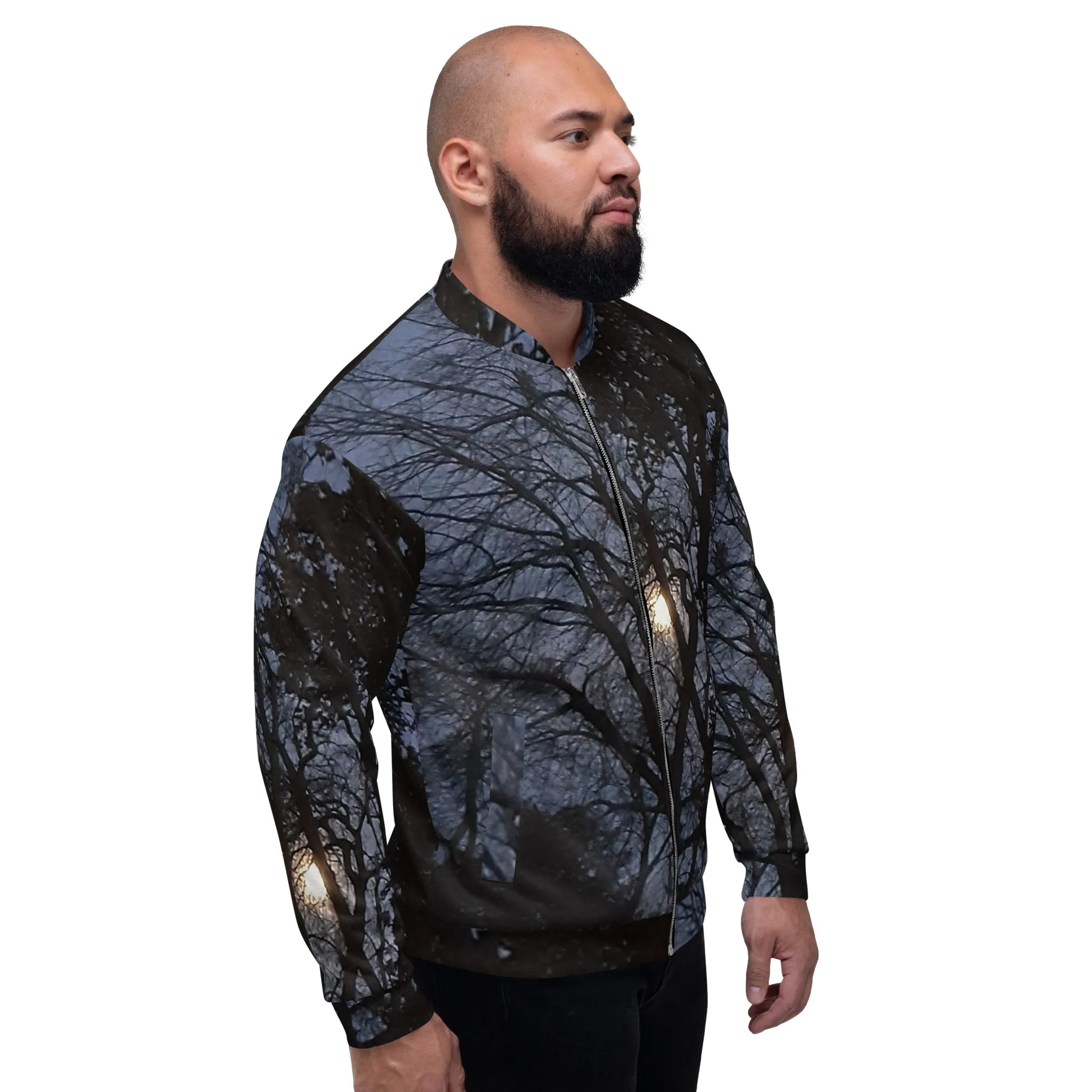 GG - Unisex Bomber Jacket - Trees & Moon