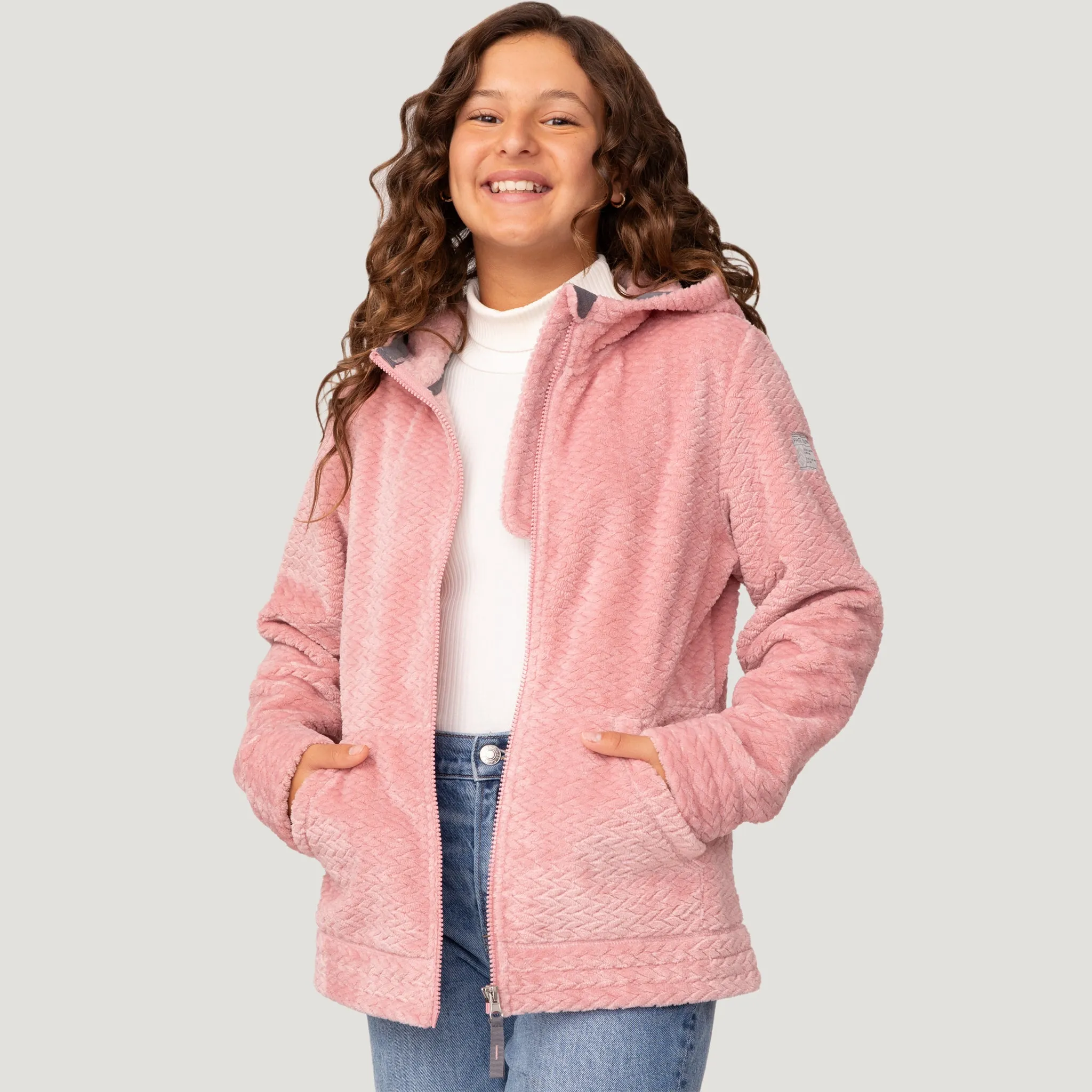 Girls' Braided Butter Pile® Jacket