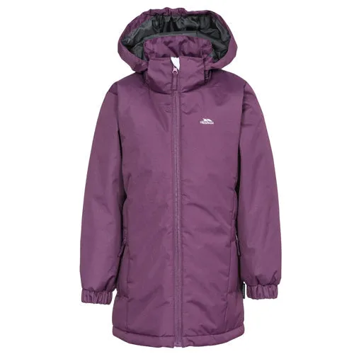 Girls Trespass Primula Padded Water Resistant School Jacket - Stay Warm & Dry