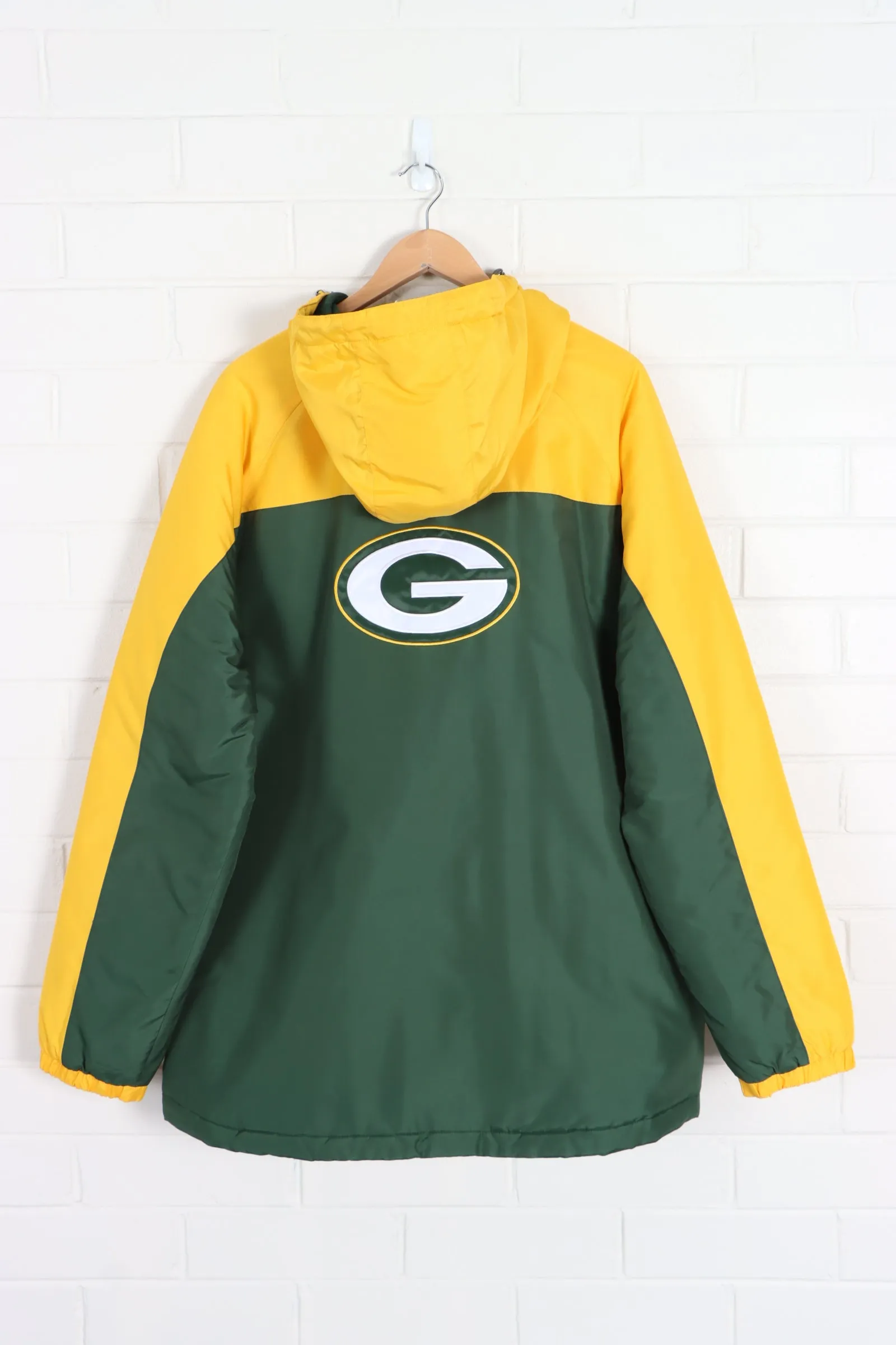 Green Bay Packers NFL Lightly Padded Jacked with Hood (XL)