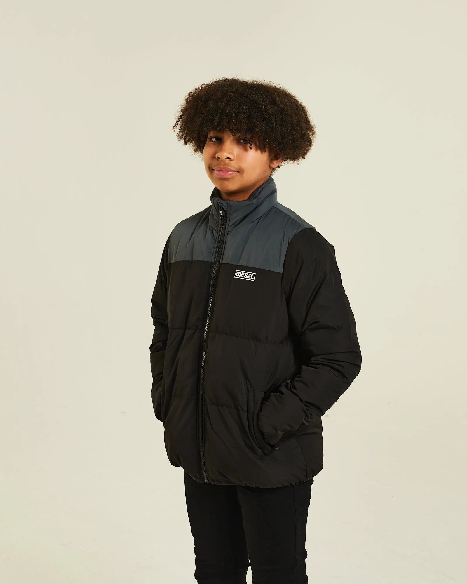 Hartley Padded Jacket Grey/Black