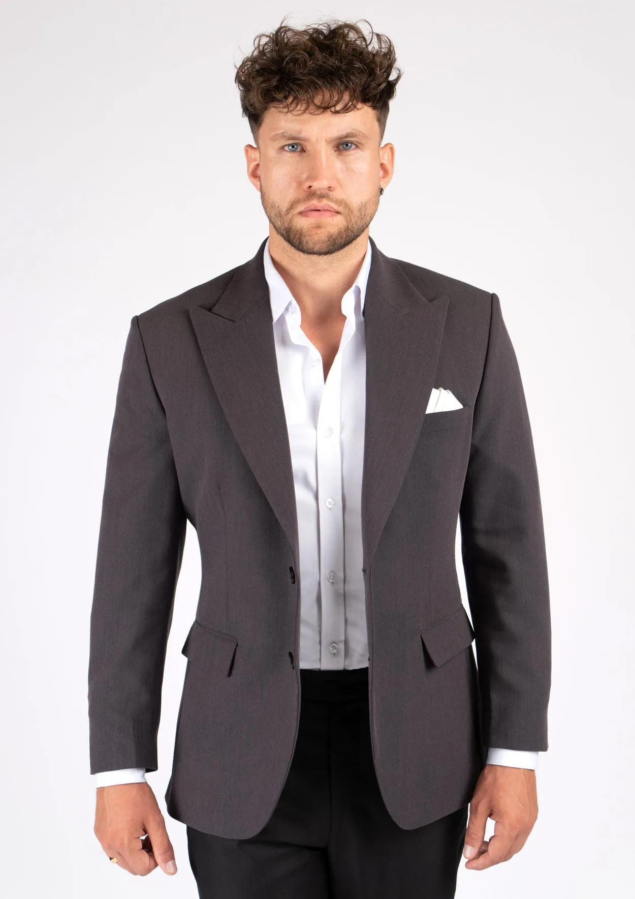 Hudson Charcoal Stretch Jacket