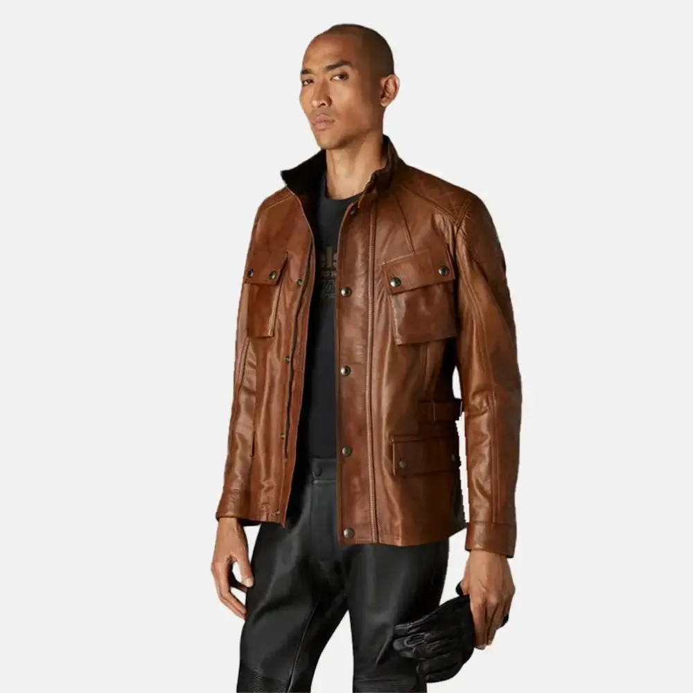 Ironwood Leather Biker Jacket | Men's Biker Jacket