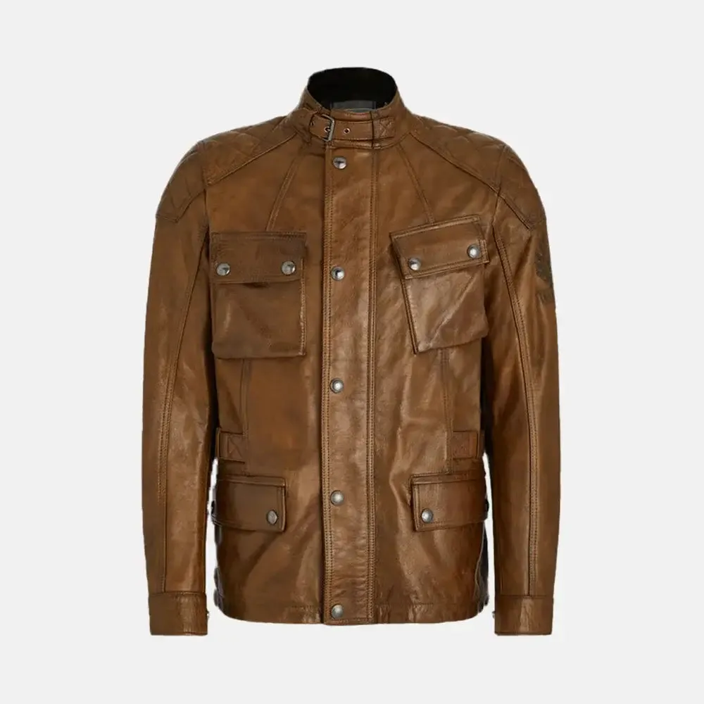 Ironwood Leather Biker Jacket | Men's Biker Jacket