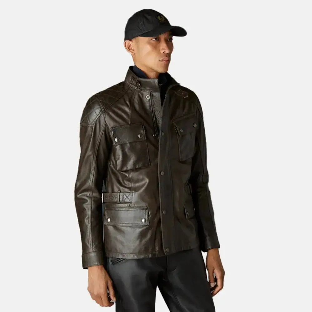 Ironwood Leather Biker Jacket | Men's Biker Jacket