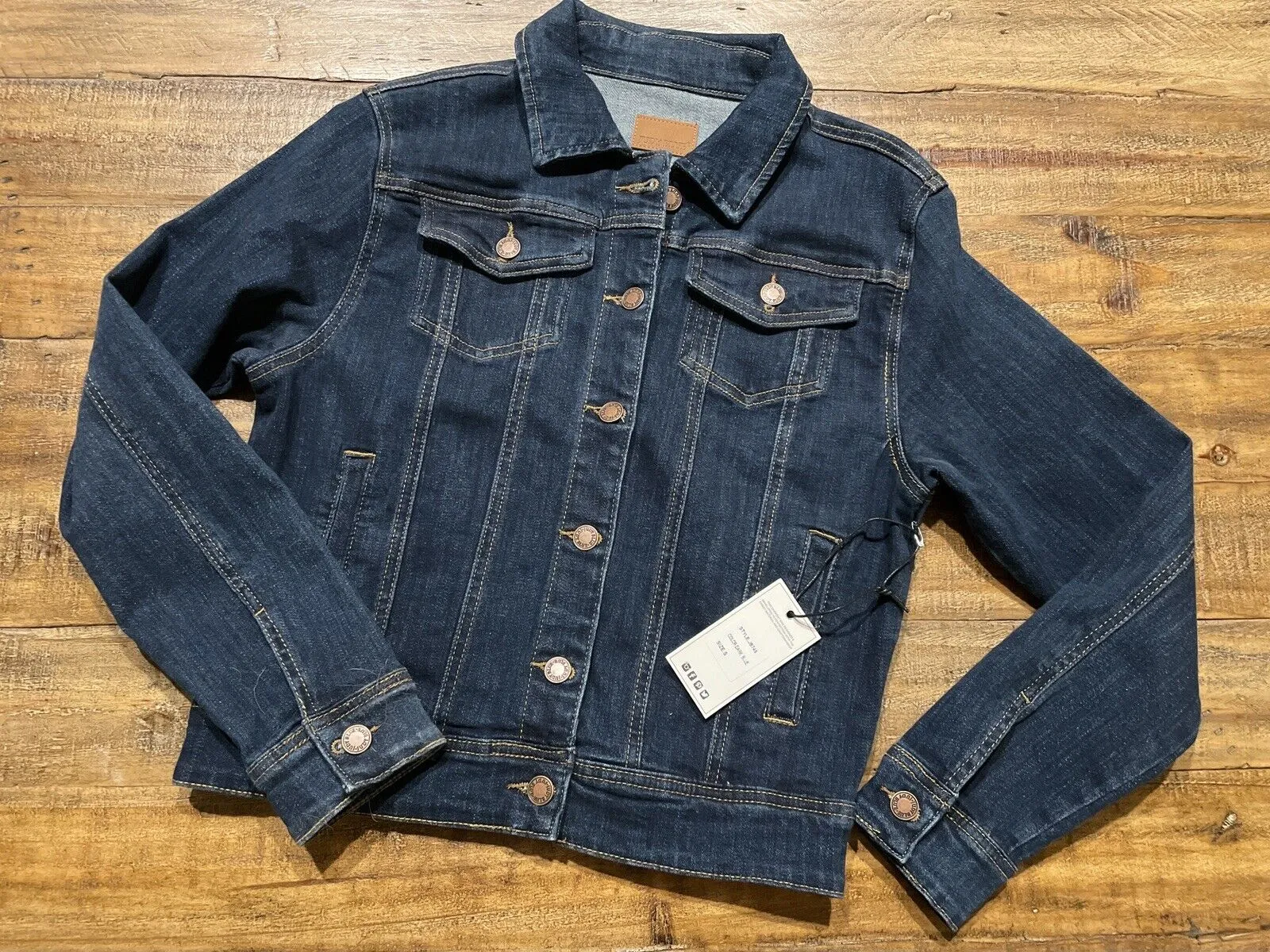 Judy Blue Classic Dark Denim Jacket