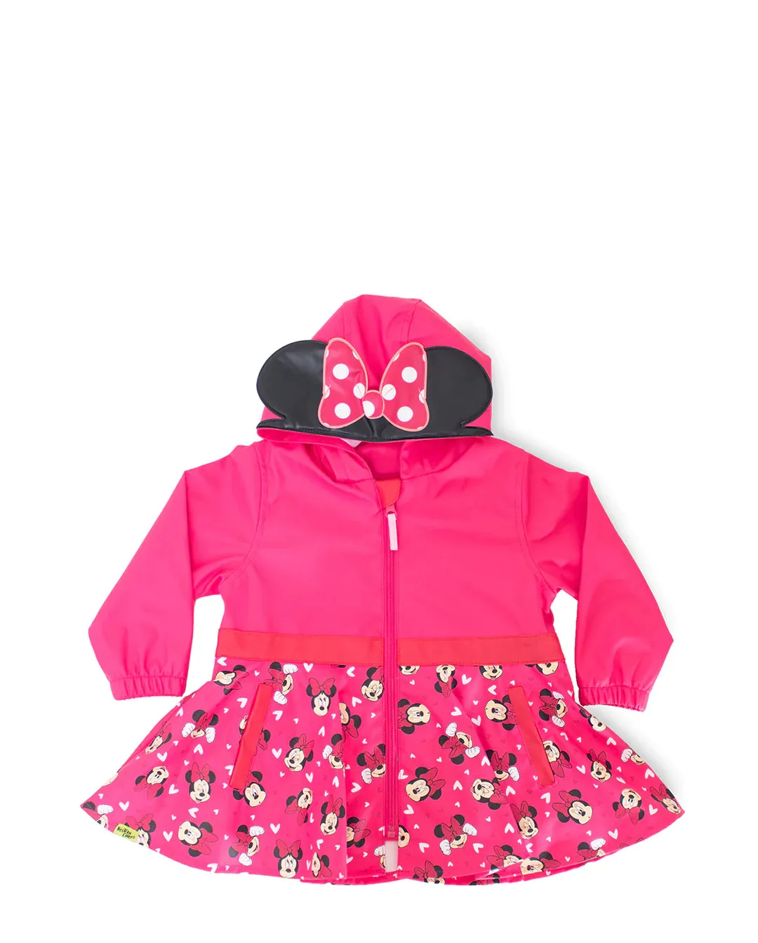 Kid's Minnie Mouse Love Raincoat