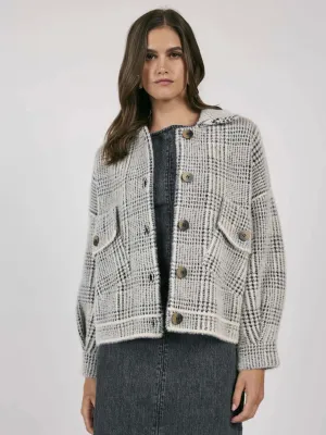 Lola Plaid Sweater Jacket