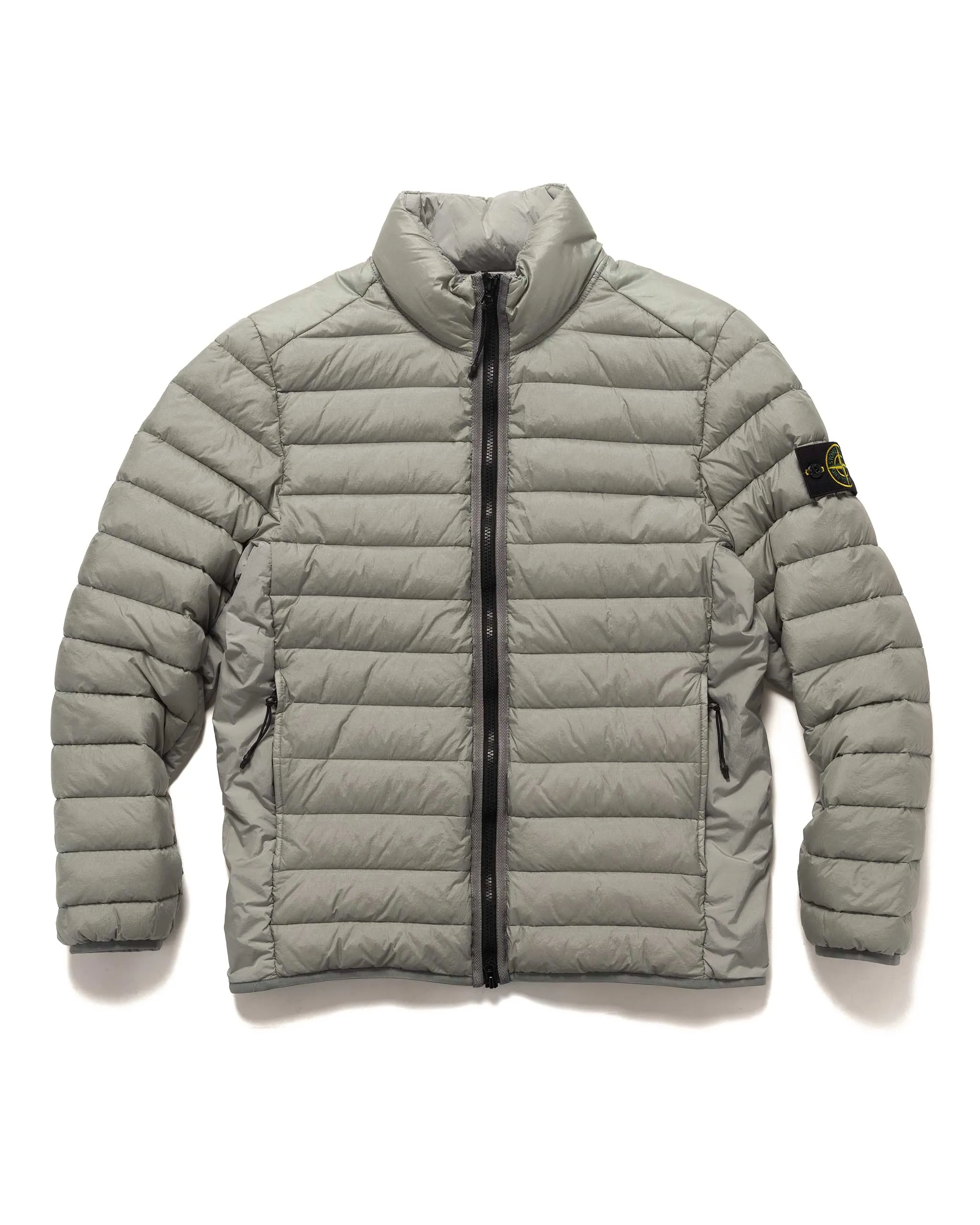 Loom Woven Chamber Recycled Nylon Down-TC Jacket Grey