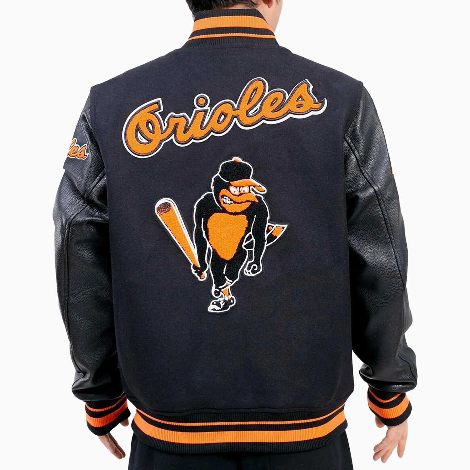 Men's Baltimore Orioles MLB Wool Varsity Jacket