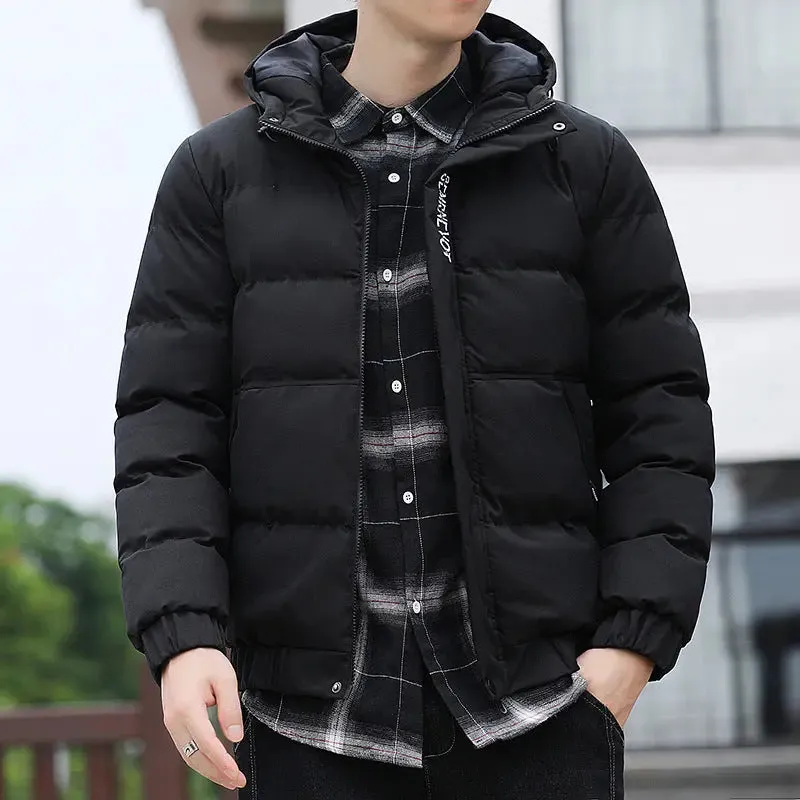 Men's Cotton-padded Head stand-up collar Jacket