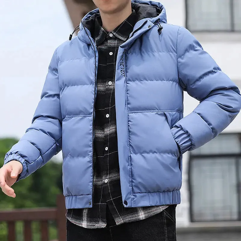 Men's Cotton-padded Head stand-up collar Jacket