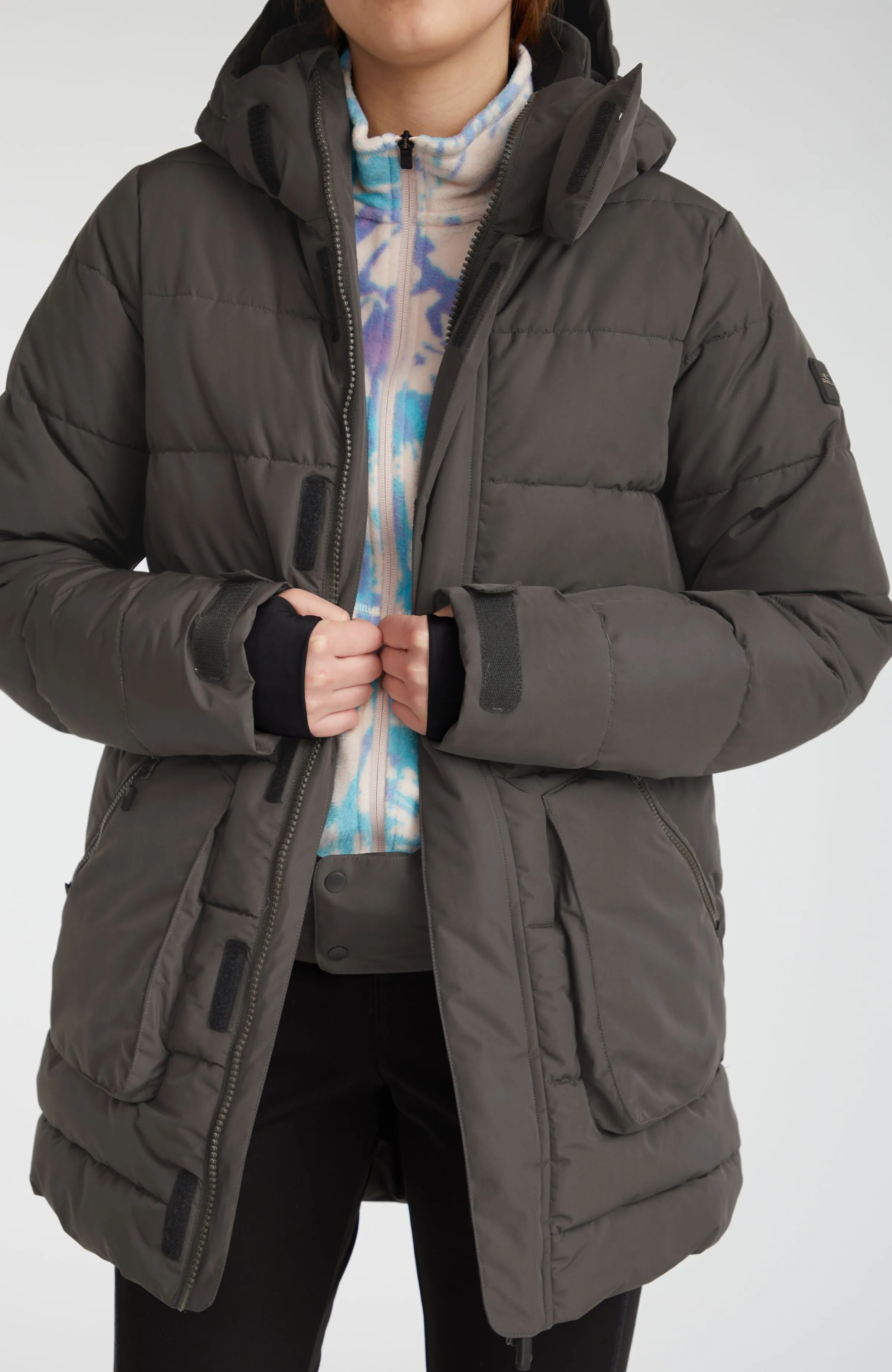 Morganite Snow Jacket | Raven