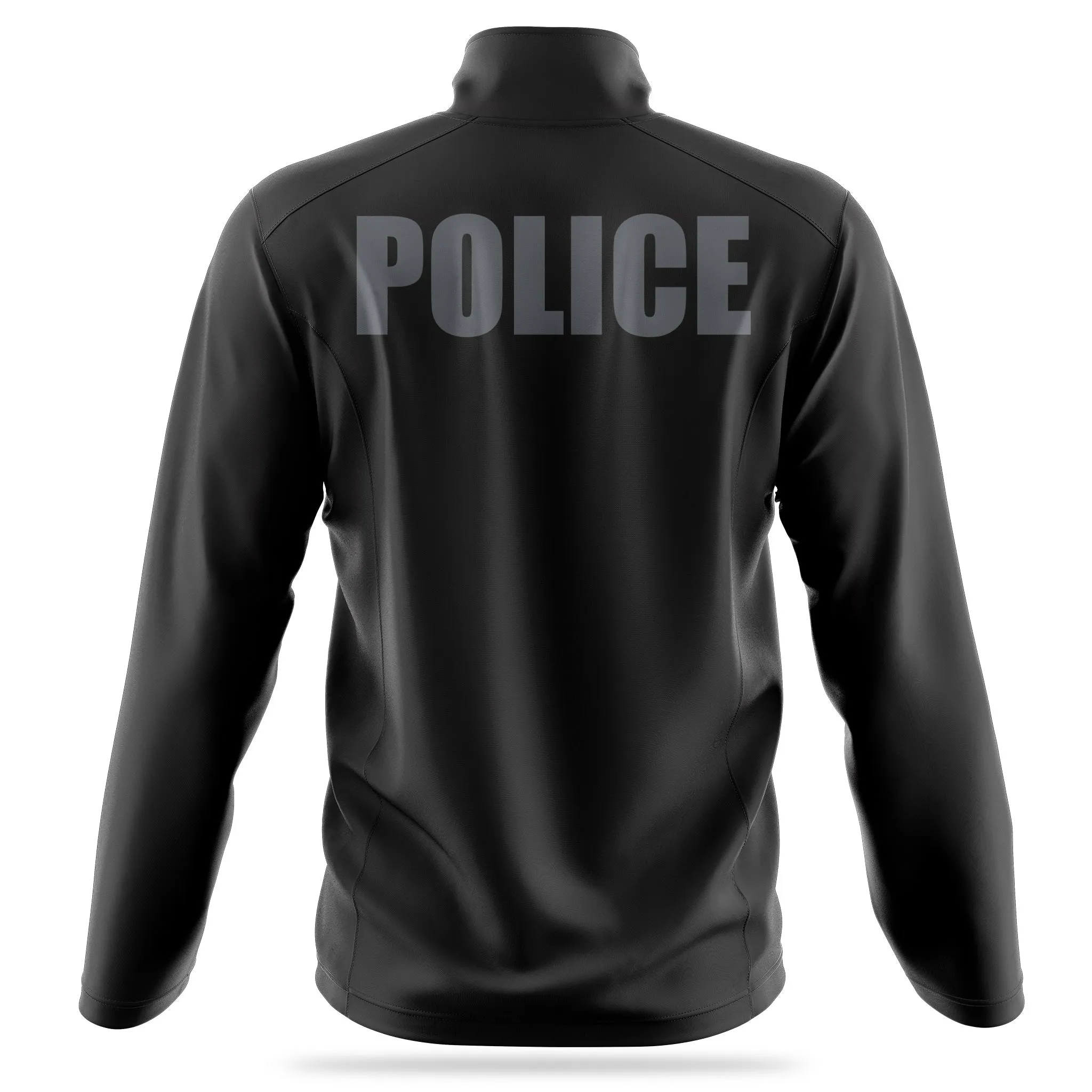 [POLICE] Reflective Soft Shell Jacket [BLK/REF]