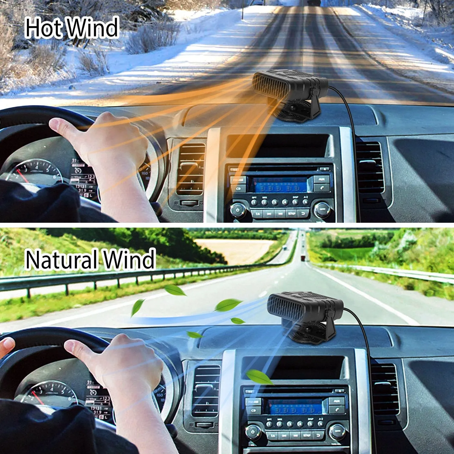 Portable Car Heating Fan