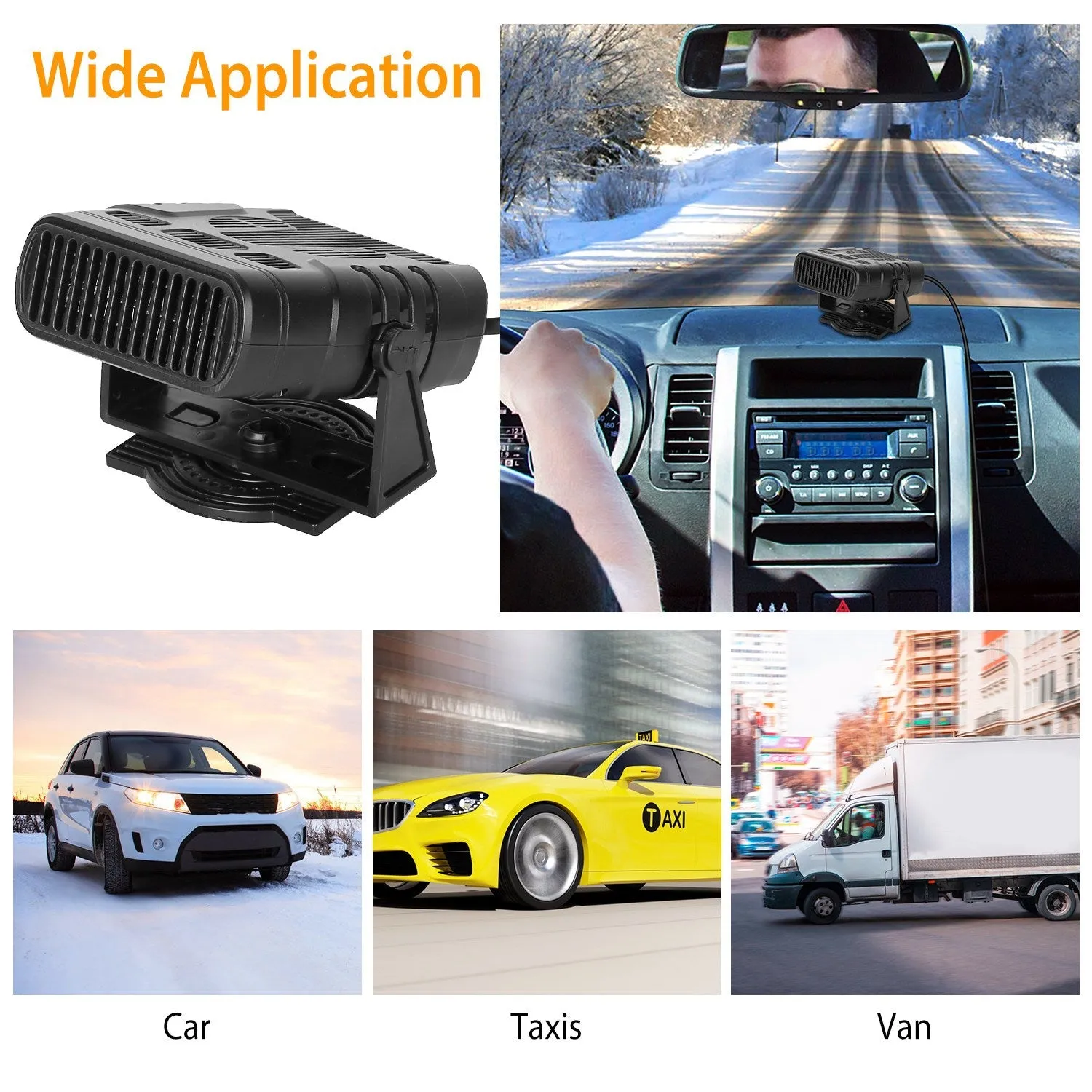 Portable Car Heating Fan