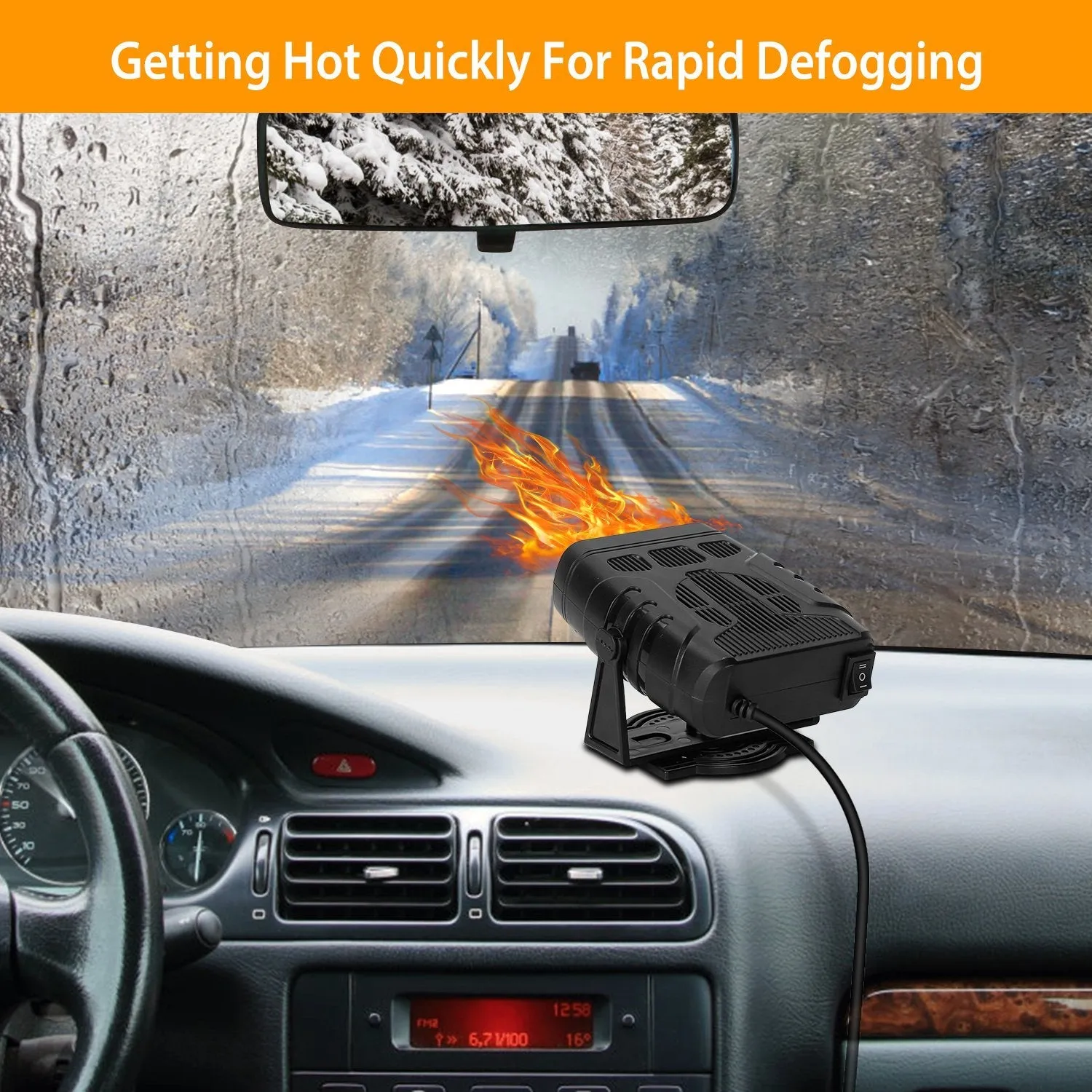 Portable Car Heating Fan