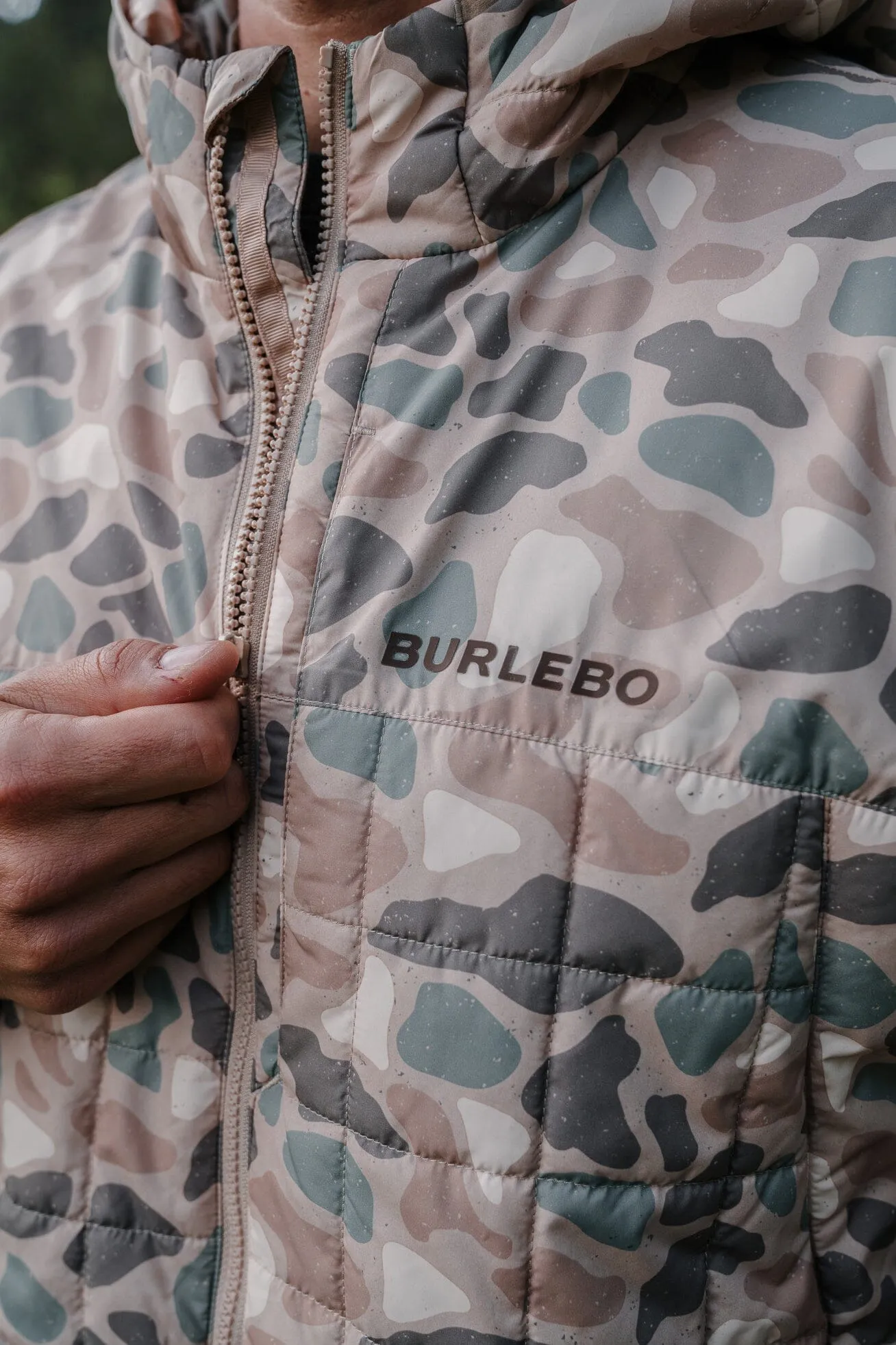 Puffer Jacket - Pintail Camo (Oversized)