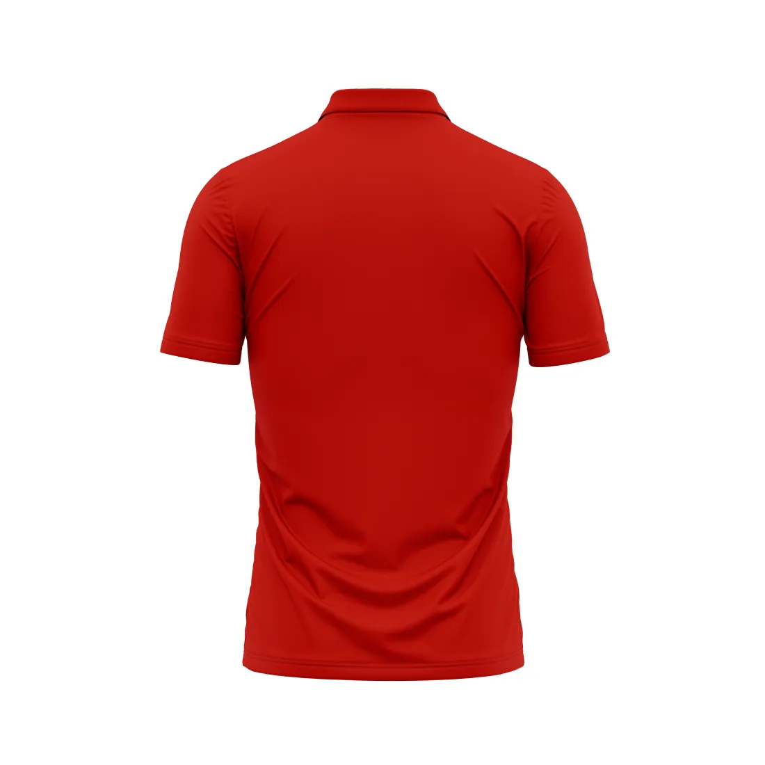 Red Polo Neck Half Sleeve T Shirt Nextprint J128