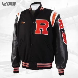 Retro Classic Vintage Varsity Jacket - Timeless Americana Style