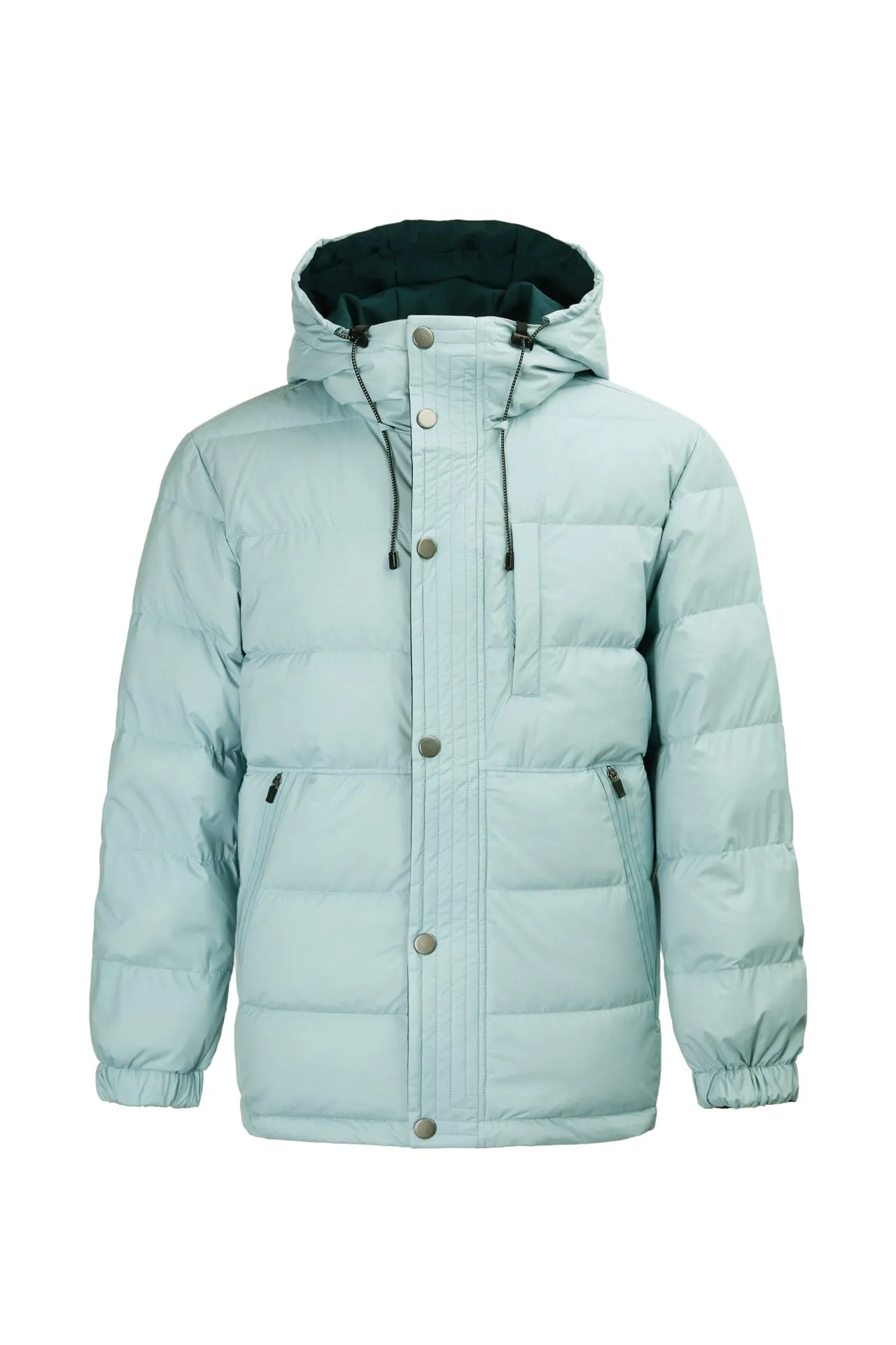 Reversible Teflon Mid Down Jacket