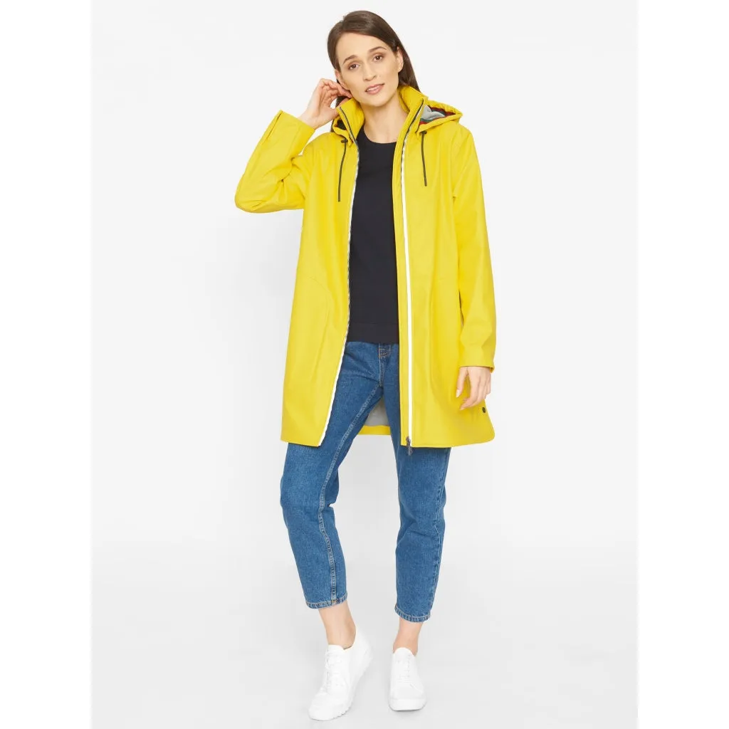 Silla PU Jacket - Bright Yellow