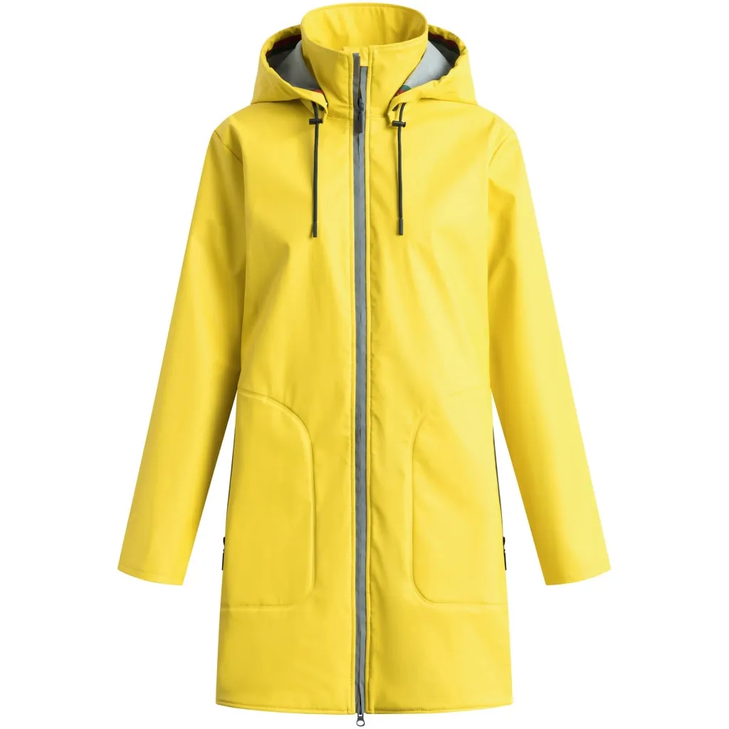 Silla PU Jacket - Bright Yellow