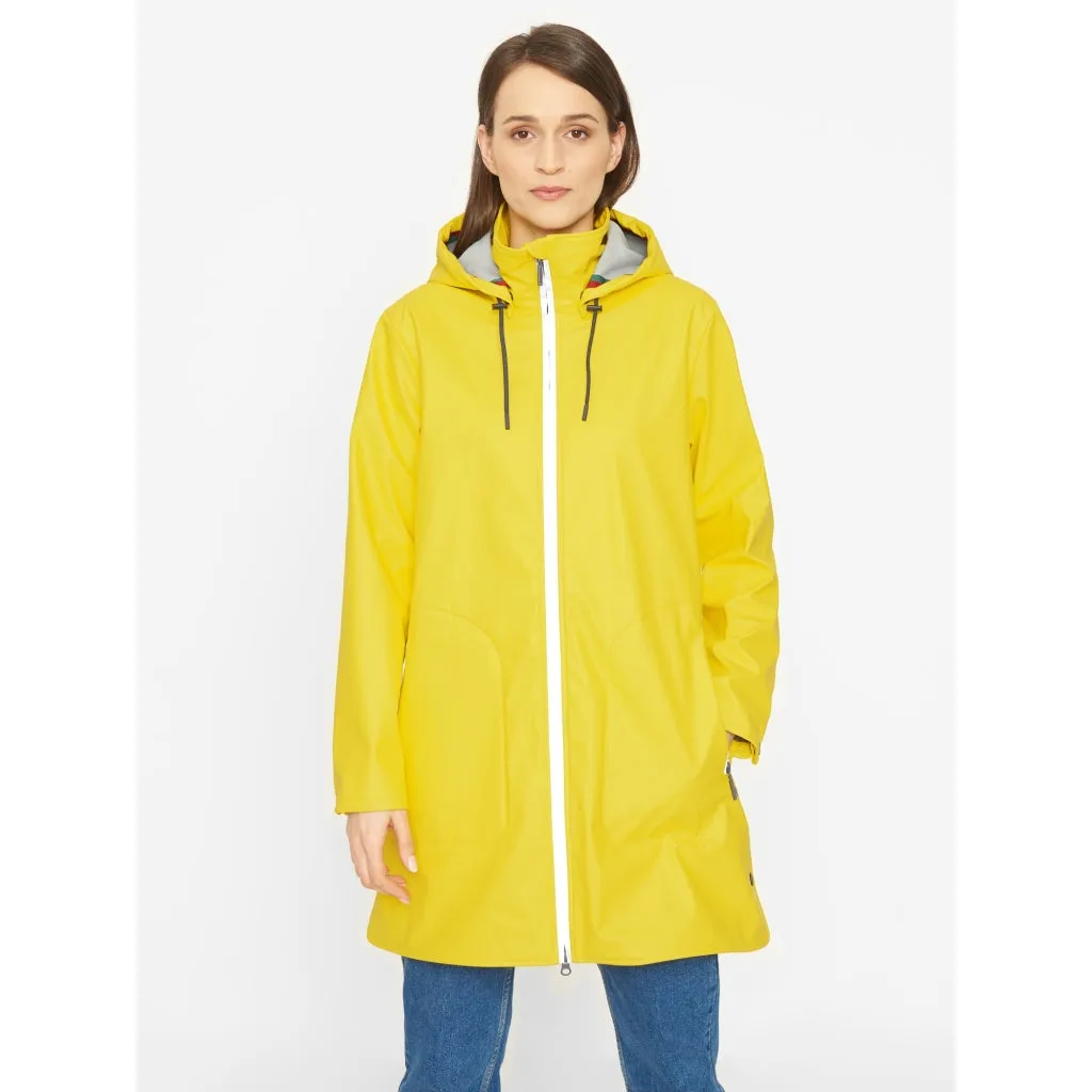 Silla PU Jacket - Bright Yellow