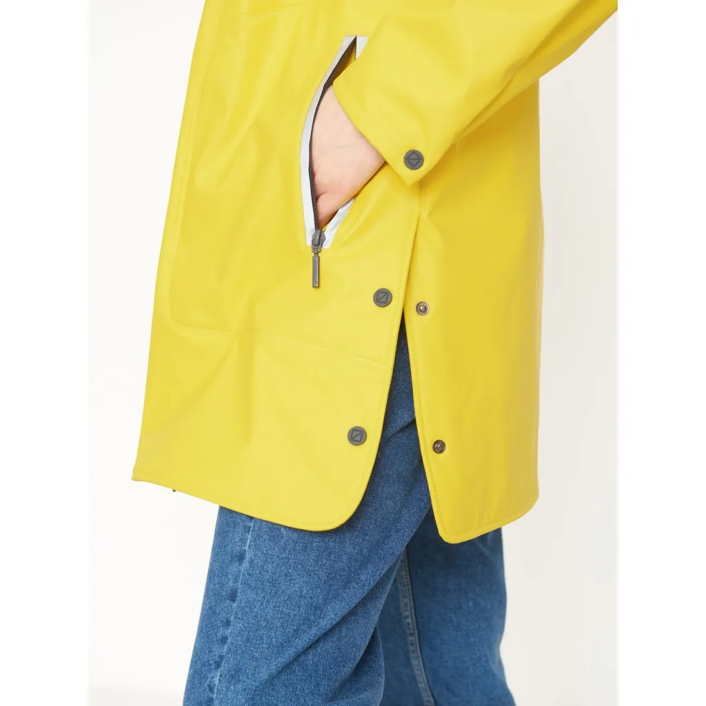 Silla PU Jacket - Bright Yellow