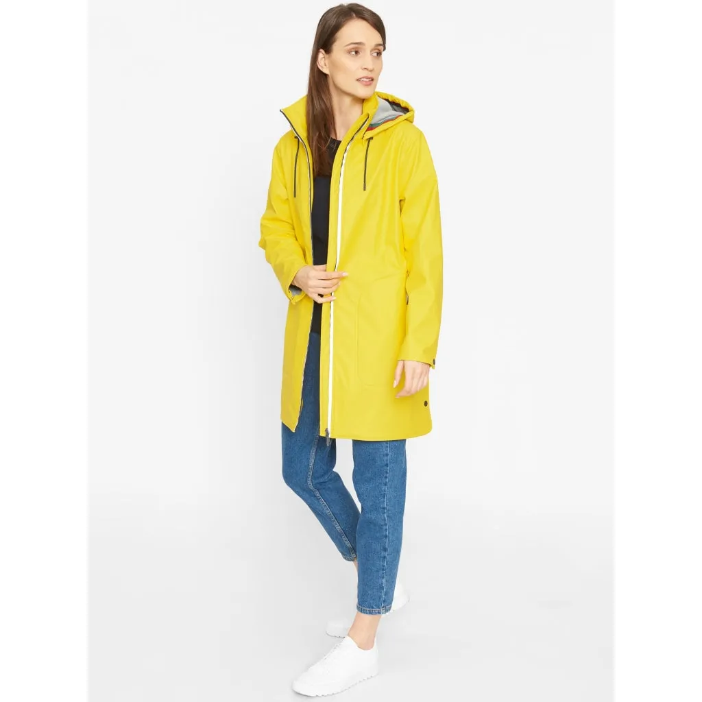 Silla PU Jacket - Bright Yellow