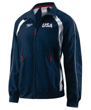 SPEEDO Female USA Warm-up Jacket