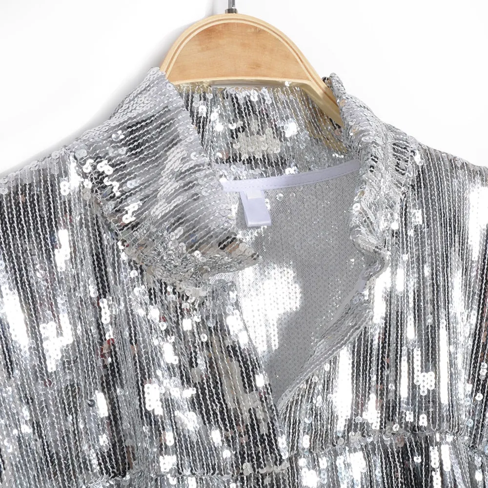 TEEK - Sequin Tassel Jacket