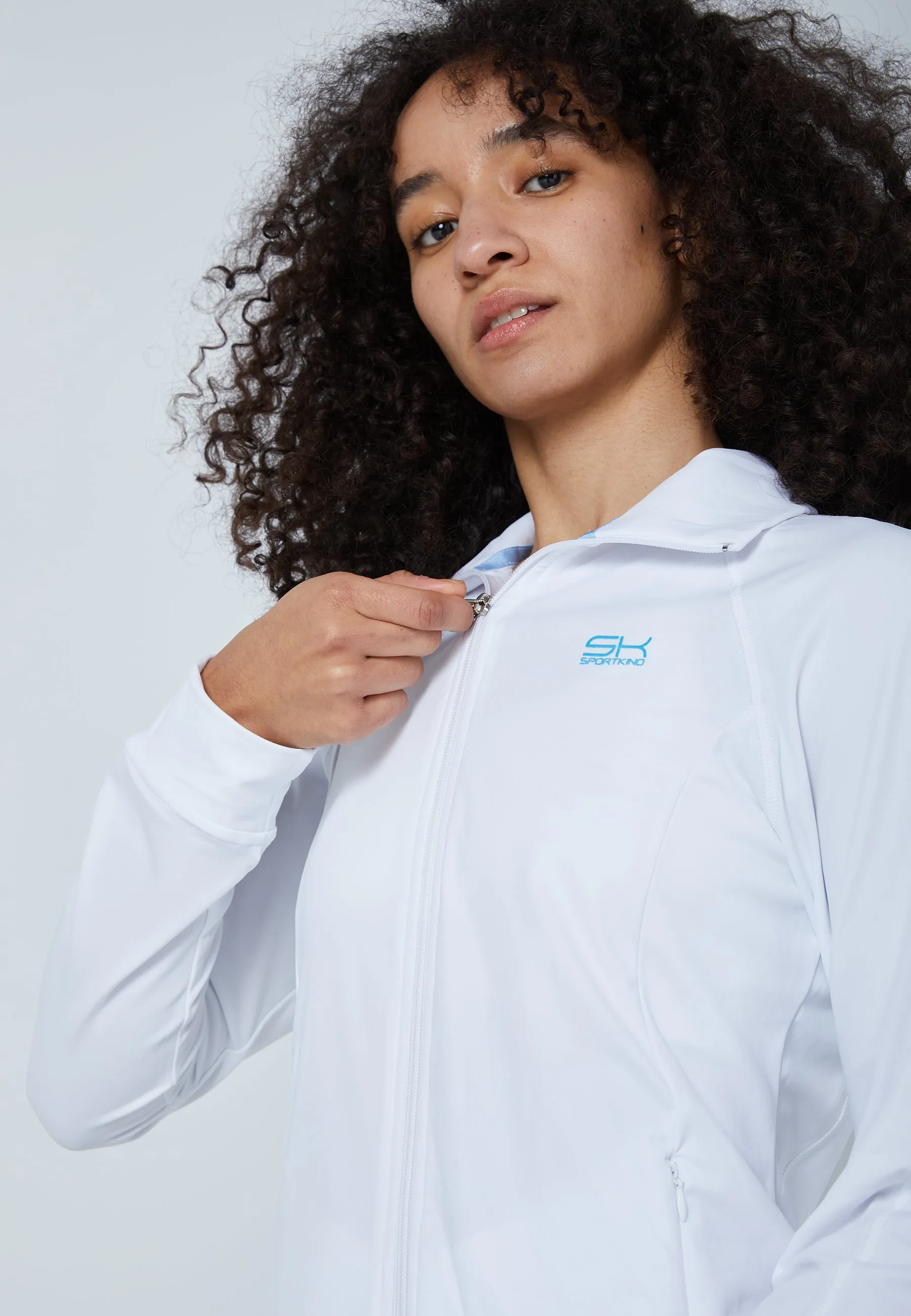 Tennis Tracksuit Top, white